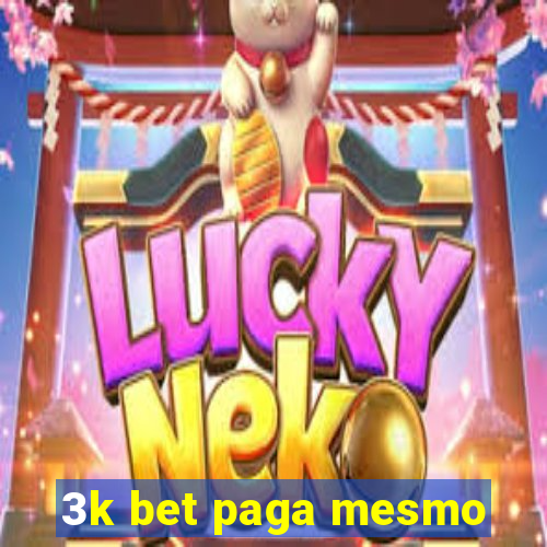 3k bet paga mesmo